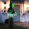 Costway 8 FT Giant Halloween Inflatable Ghost Blow up Ghost Decoration with Built-in LED Lights and Mirror Face Halloween Inflatables for Indoor Party
